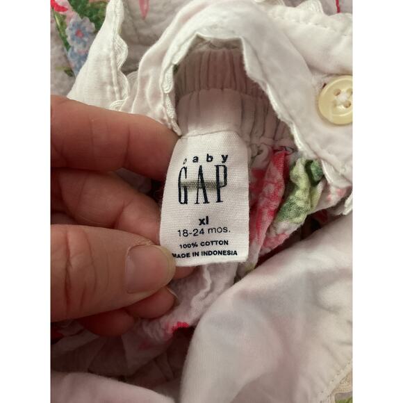 Baby Gap Y2K White Floral Sundress 18/24 Mos. - Picture 6 of 6